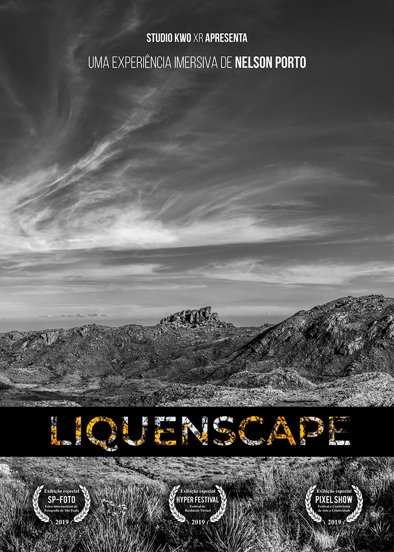Liquenscape Exhibition Poster